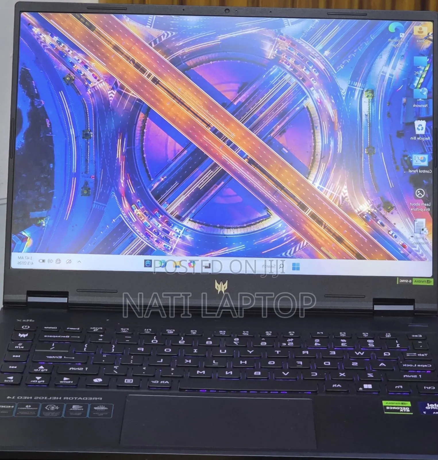 New Laptop Acer 16GB Intel Core Ultra 7 SSD 1T