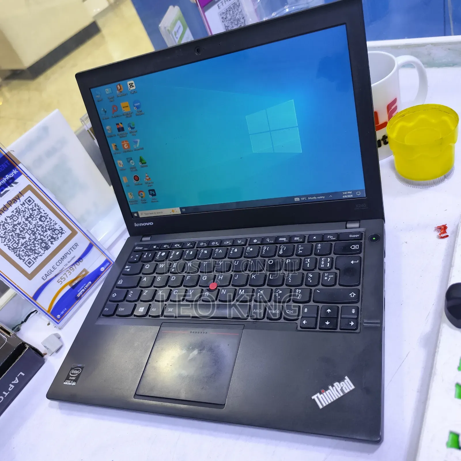 Laptop Lenovo ThinkPad X240 4GB Intel Core i5 HDD 500GB
