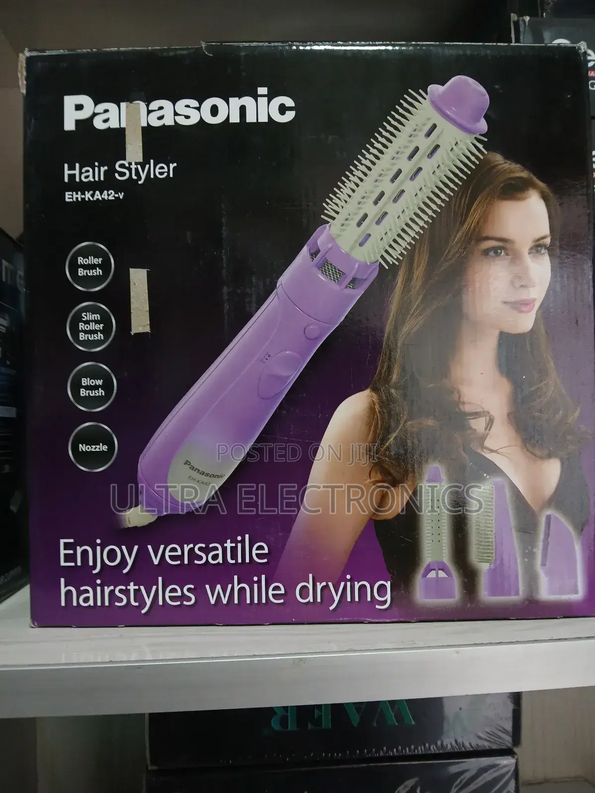 Panasonic Eh-Ka42-V685 Hair Styler Is a Versatile Tool Featuring Four