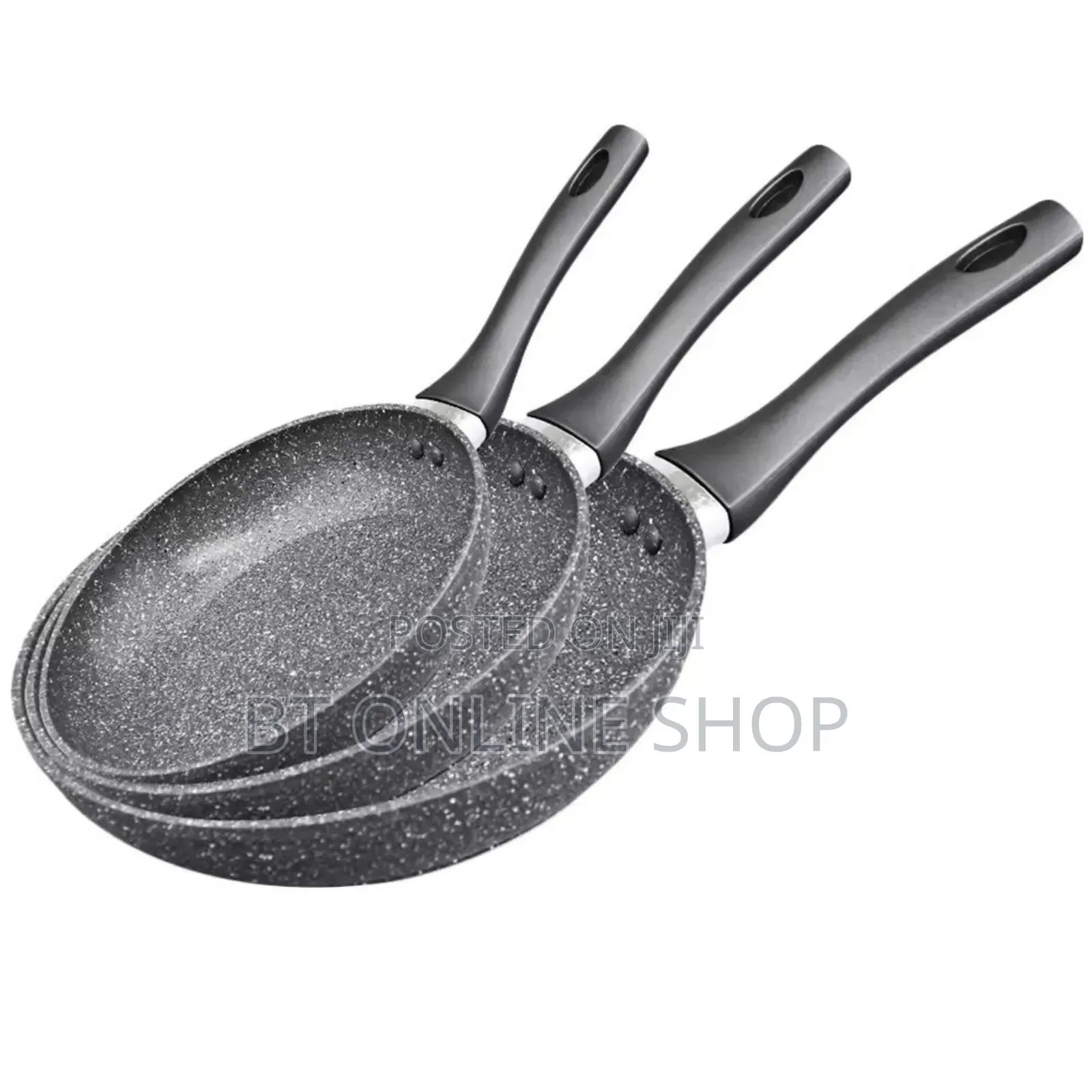 Momcoc Fry Pan Set የሴራሚክ መጥበሻ