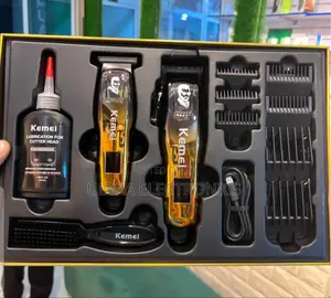 የፀጉር ማሽን Kemei Km-8501 Professional Grooming Kit Featuring a Hair