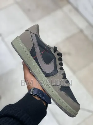 Travis Scott Style Air Jordan 1 Low (Cactus Jack)
