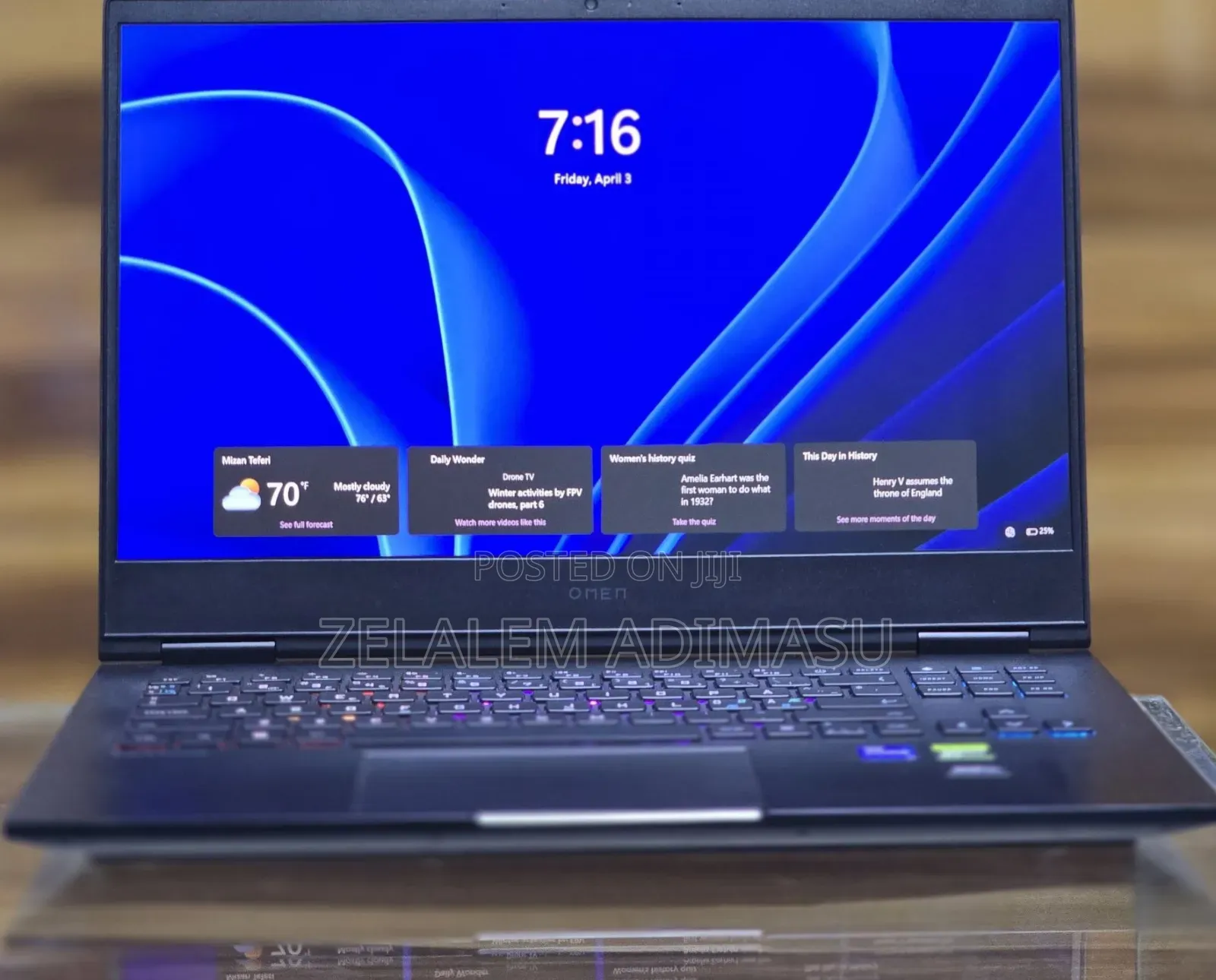 New Laptop HP Omen 16 16GB Intel Core i7 SSD 1T