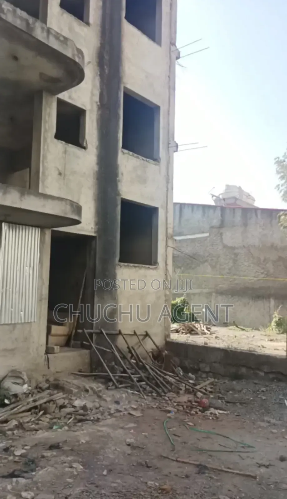 Bole Meskelflower Uncompleted Building Sale, 460 M2 / መስቀልፍላወር/