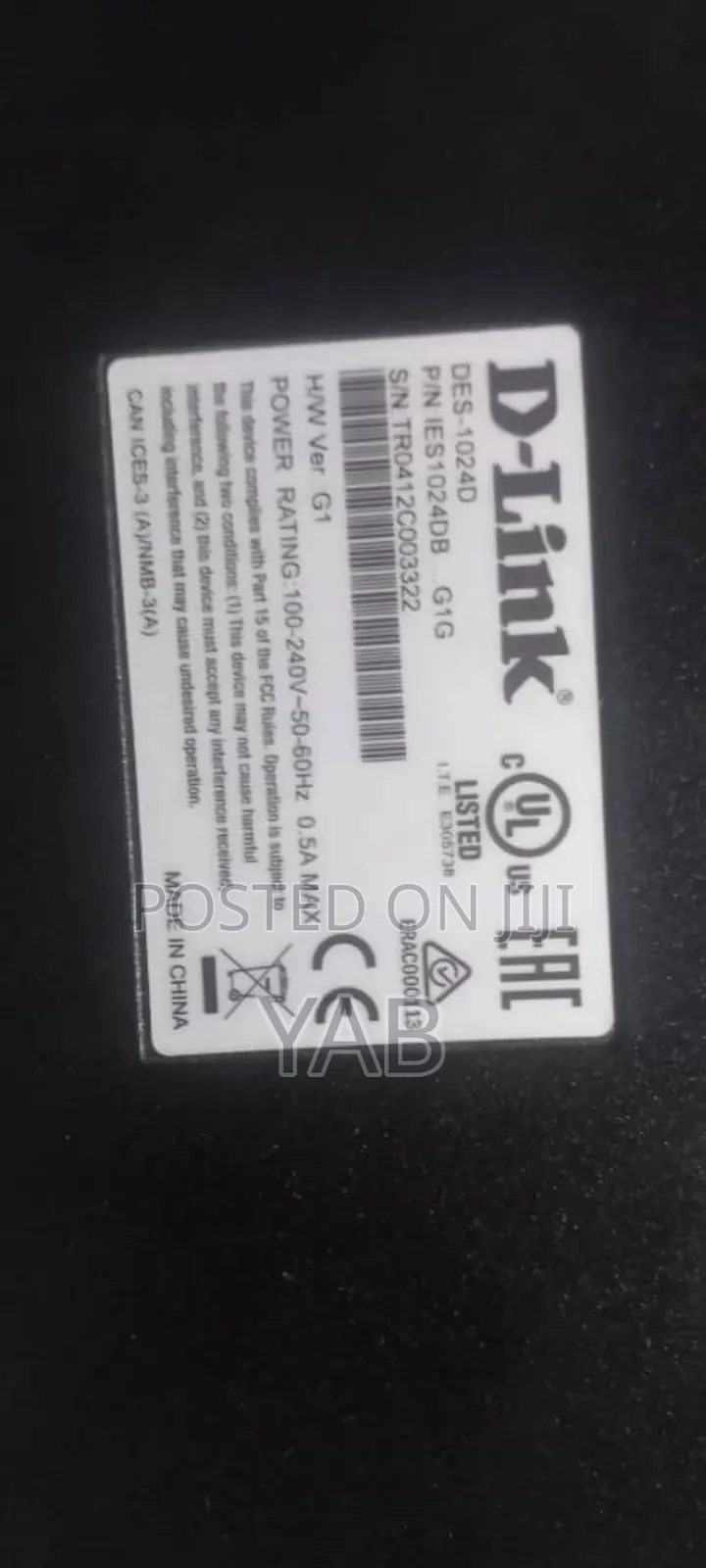 D-Link Non Poe 24 Port Switch