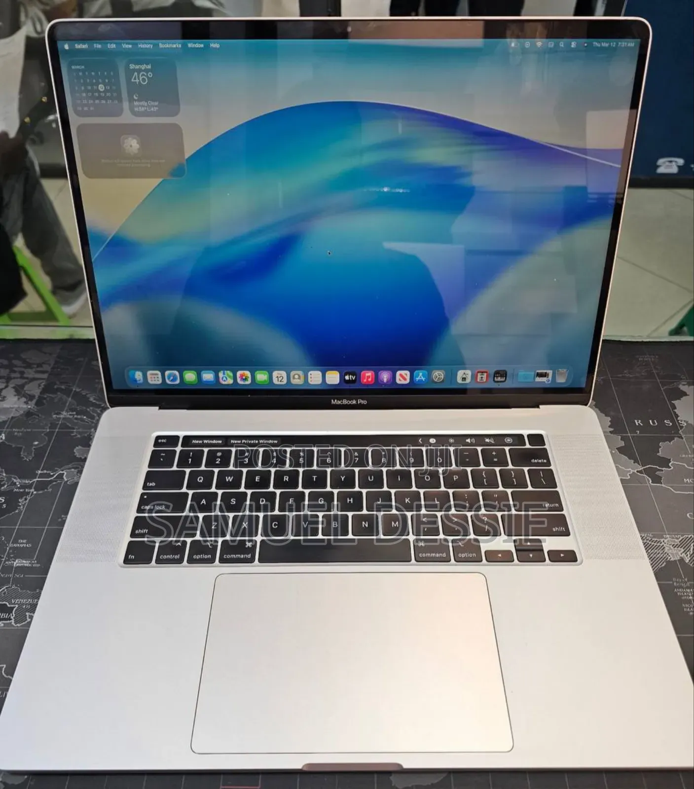 New Laptop Apple MacBook Pro 2019 16GB Intel Core i7 SSD 512GB