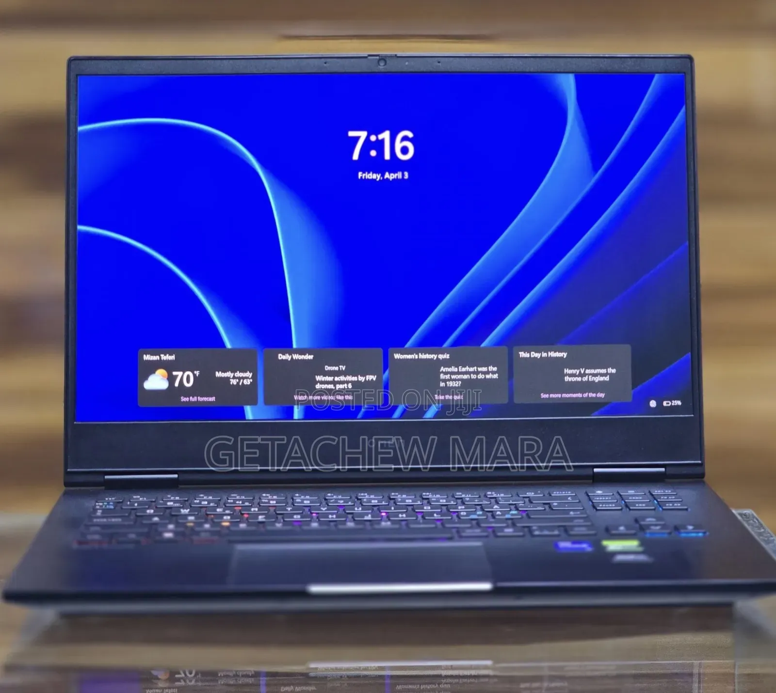 New Laptop HP Omen 16 16GB Intel Core i7 SSD 1T