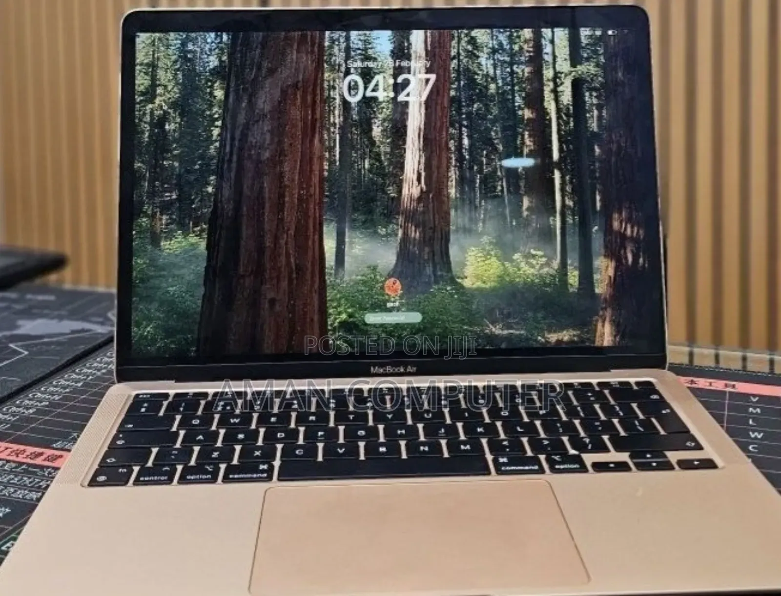 New Laptop Apple MacBook Air 2020 M1 8GB Apple M1 SSD 256GB
