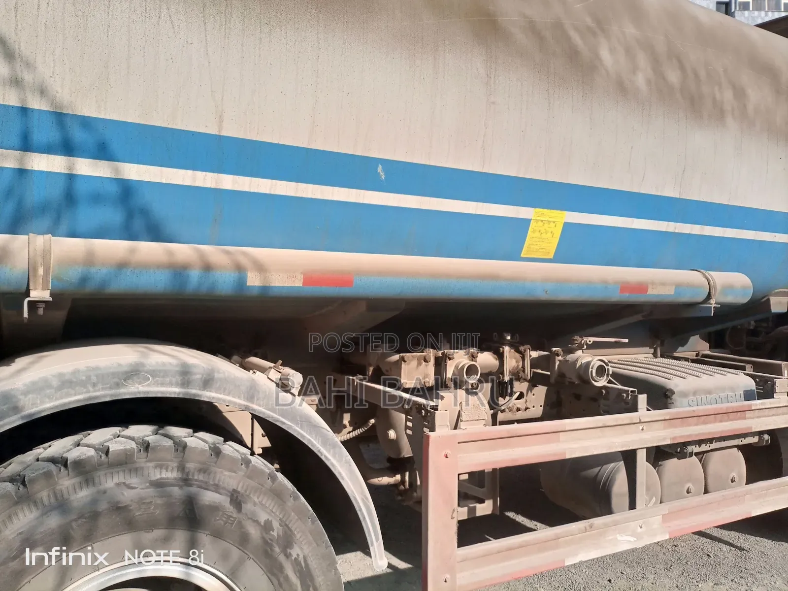Sino Fueltank Sale in Ethiopia