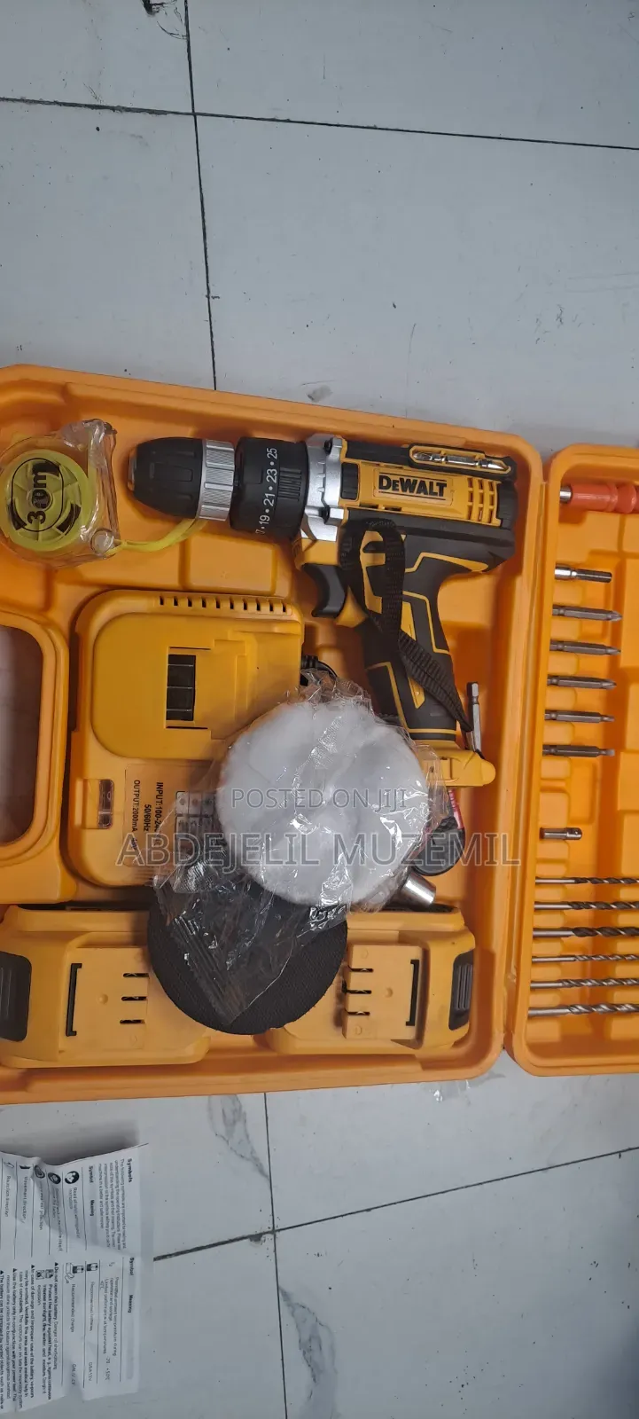 Dewalt Chargeable Drill