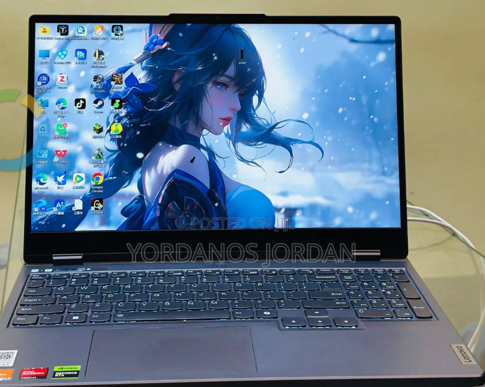 New Laptop Lenovo Legion Slim 5 16GB AMD Ryzen 7 SSD 512GB