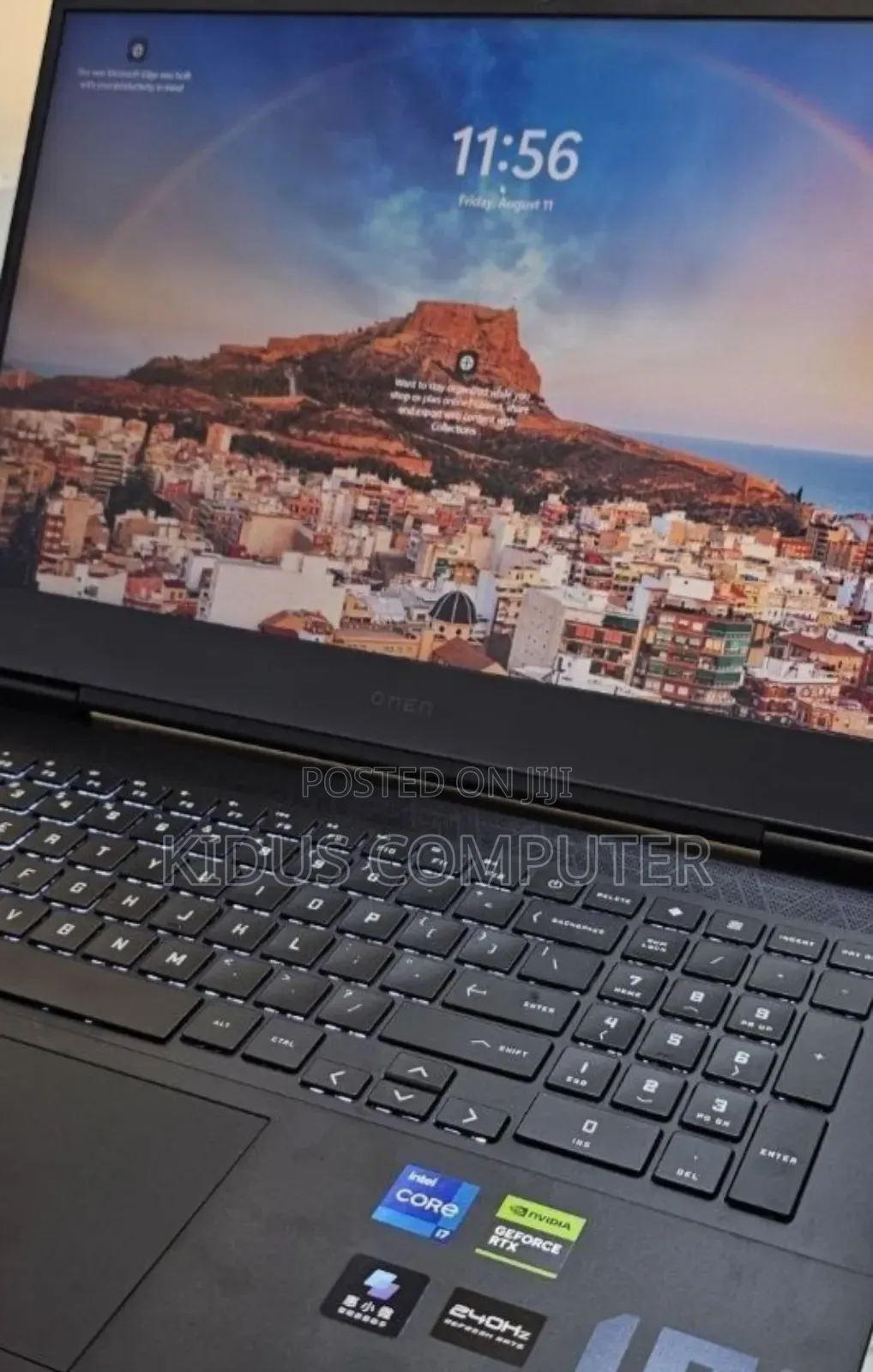 New Laptop HP Omen 16 16GB Intel Core i7 SSD 1T