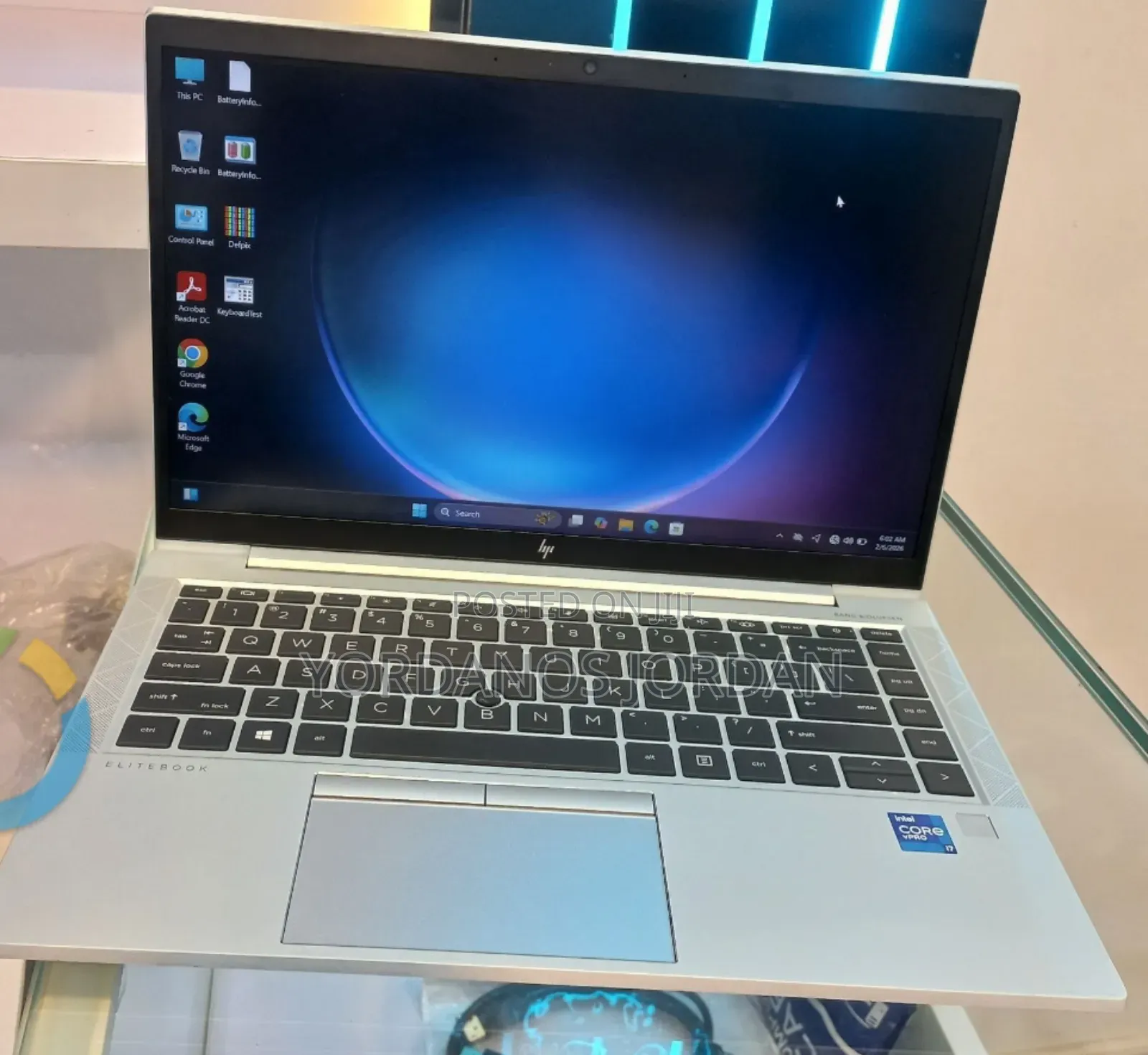 New Laptop HP EliteBook 840 G8 16GB Intel Core i7 SSD 512GB