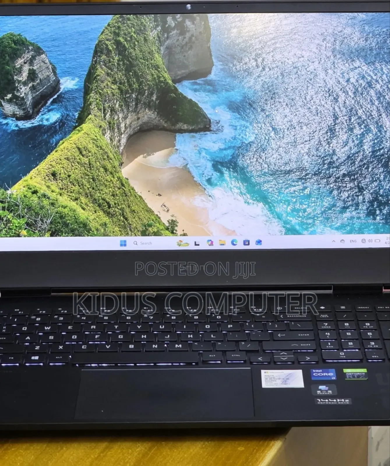 New Laptop HP Omen 16 16GB Intel Core i7 SSD 512GB