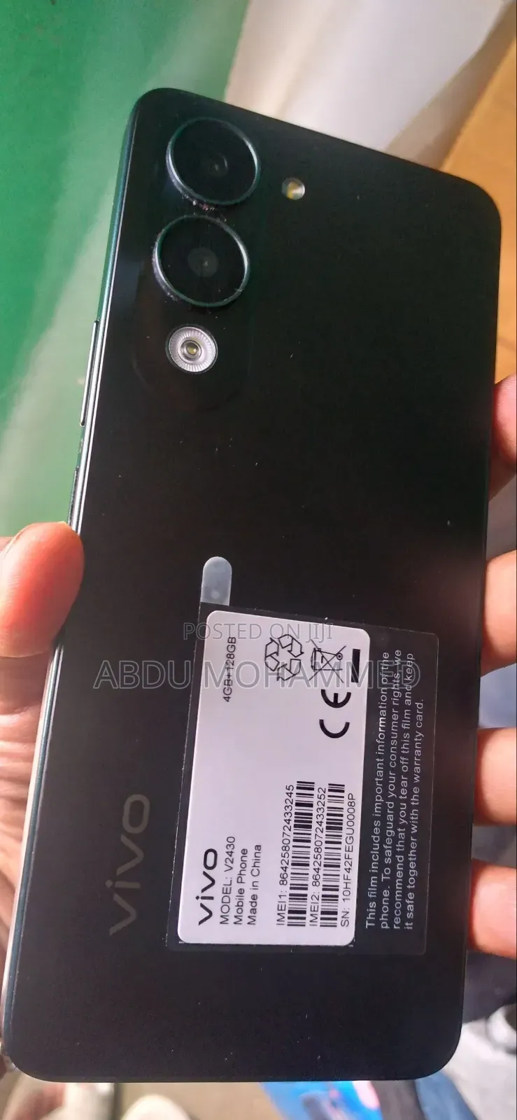 Vivo Y04 128 GB Black