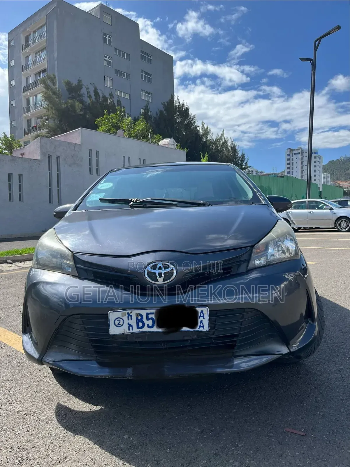 Toyota Yaris 2013 Gray