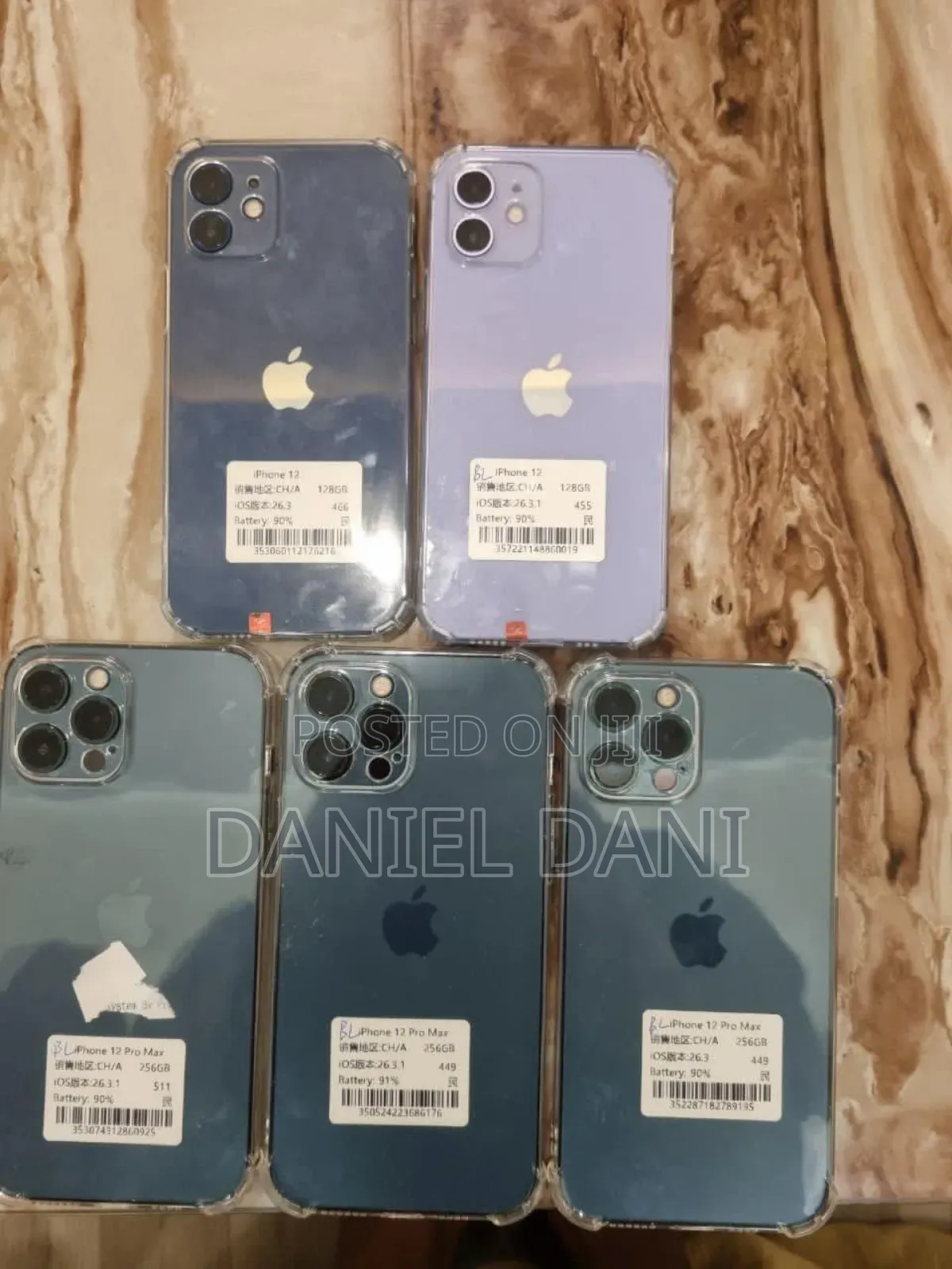 New Apple iPhone 12 Pro Max 256 GB Blue