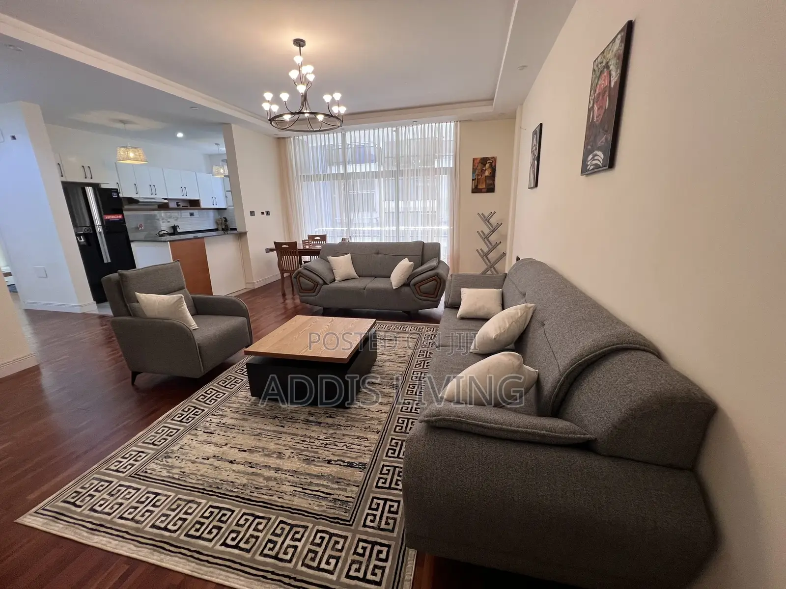 Furnished 2bdrm Apartment in Bole for rent
