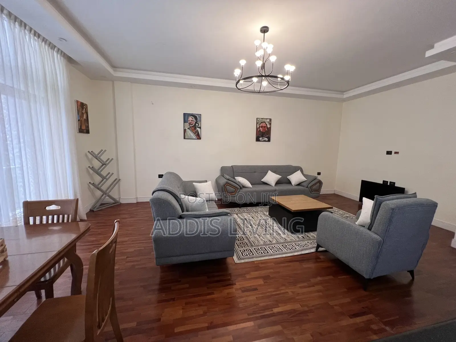 Furnished 2bdrm Apartment in Bole for rent