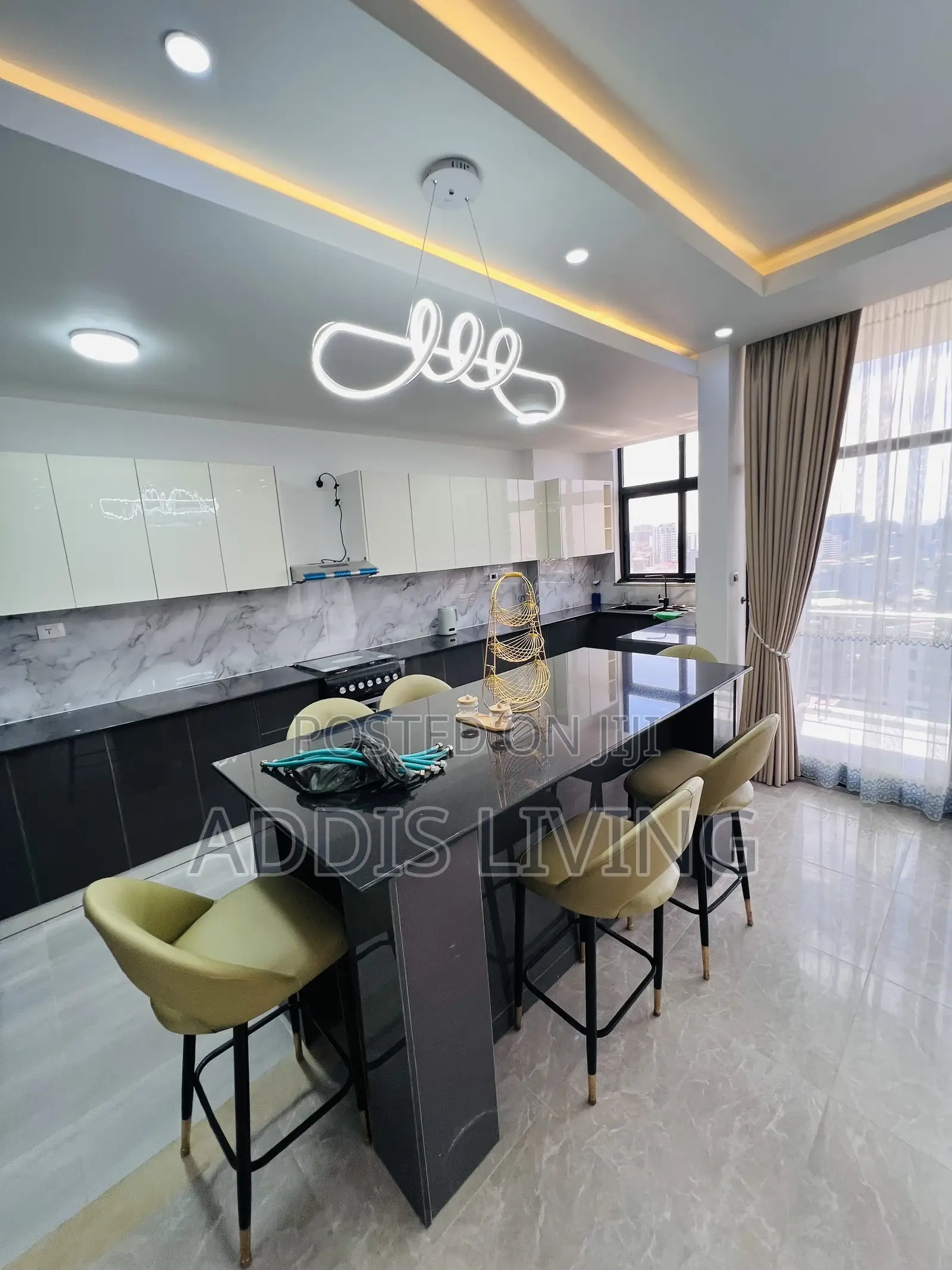 Furnished 2bdrm Apartment in Bole for rent