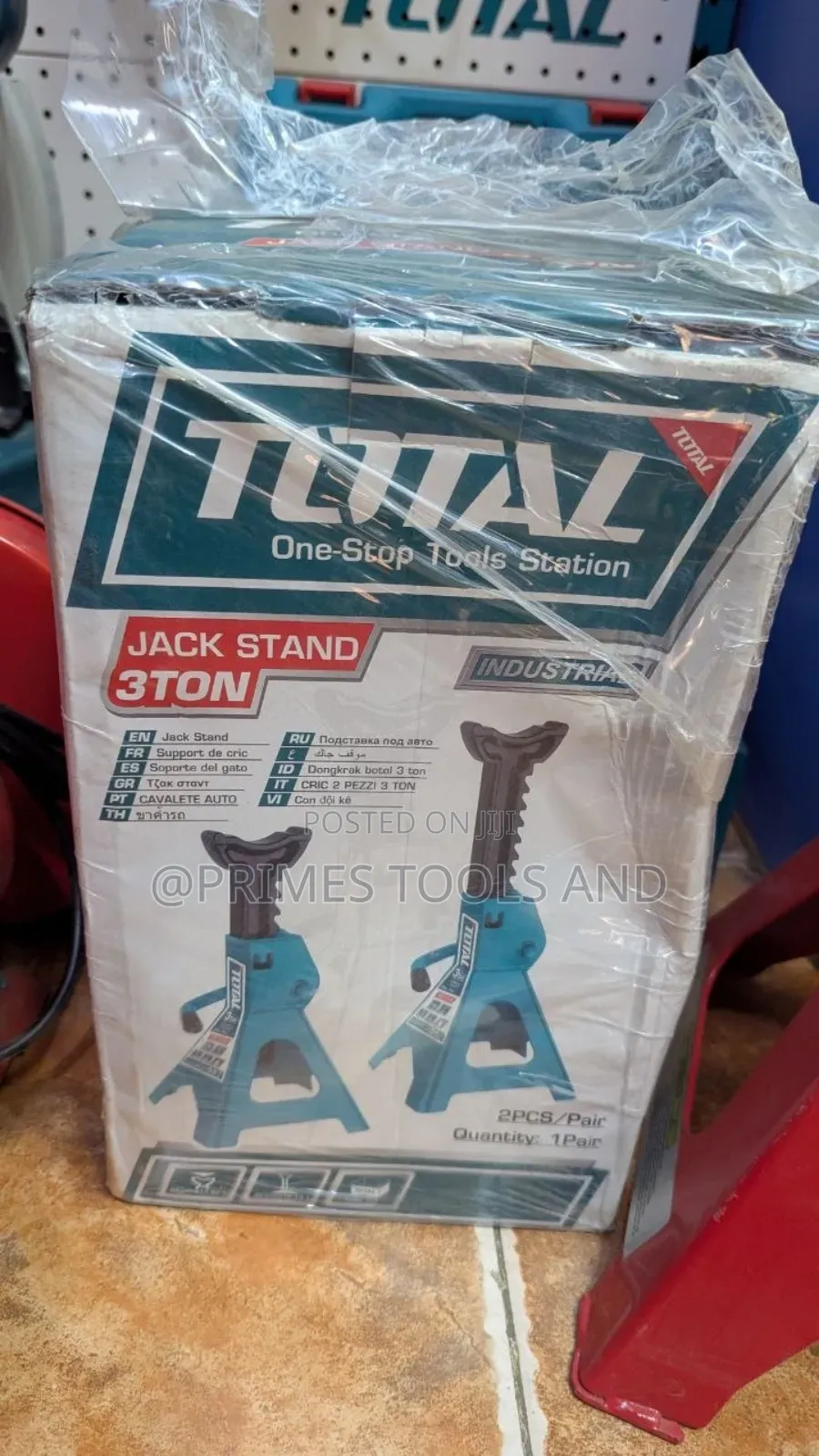 Total 2 Ton Jack Stand (2pcs