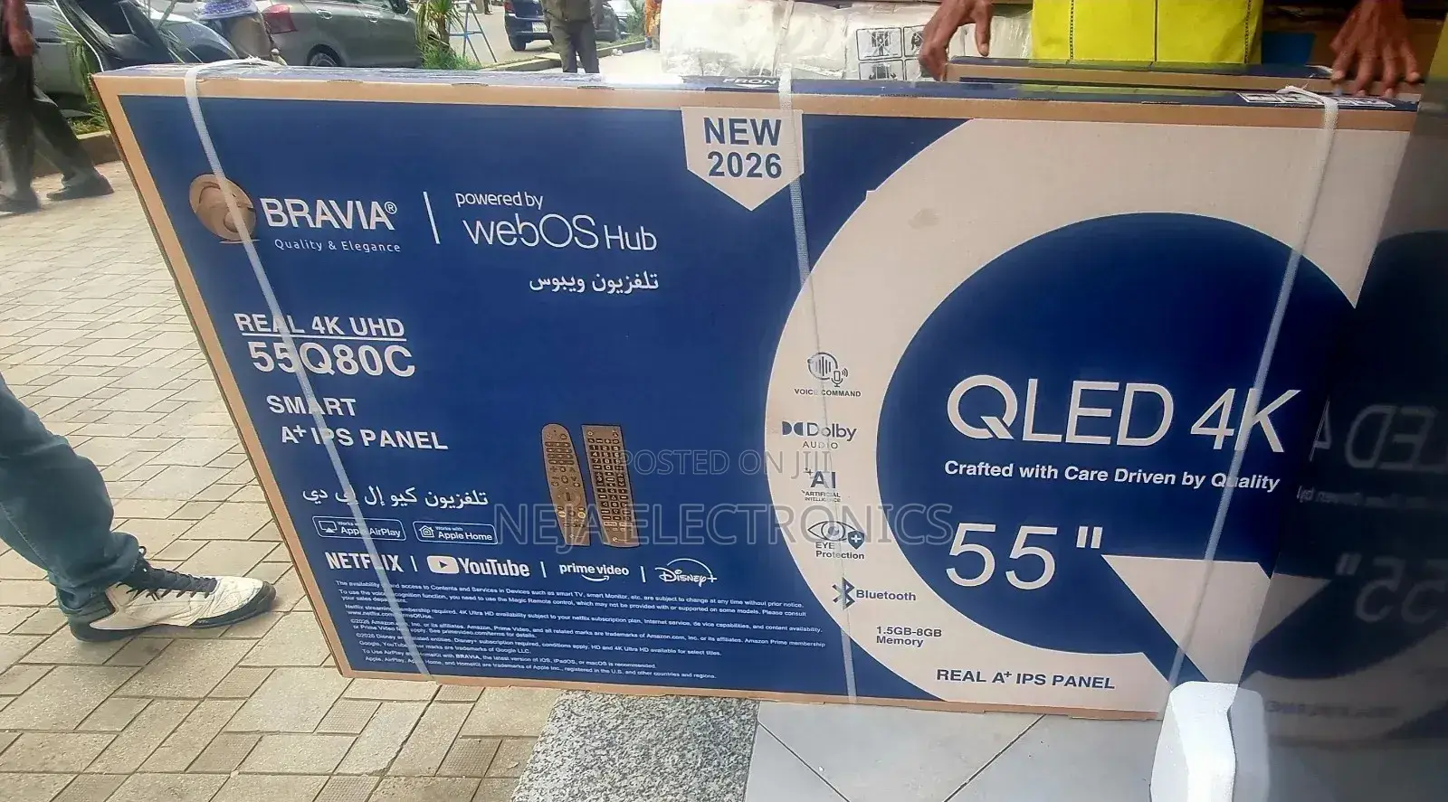 Bravia Tv 55in Qled Tv Delivery
