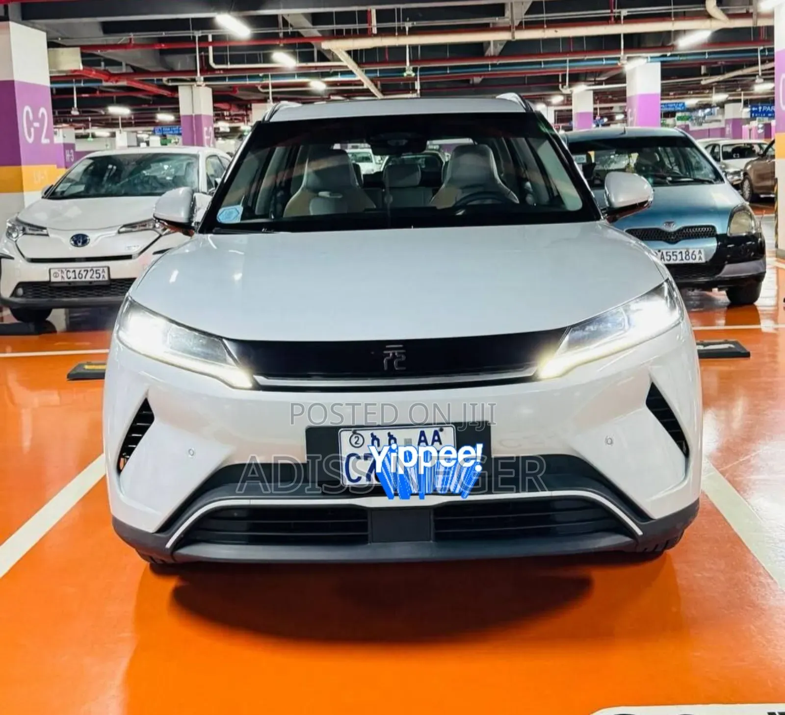 BYD Yuan Up 2025 White