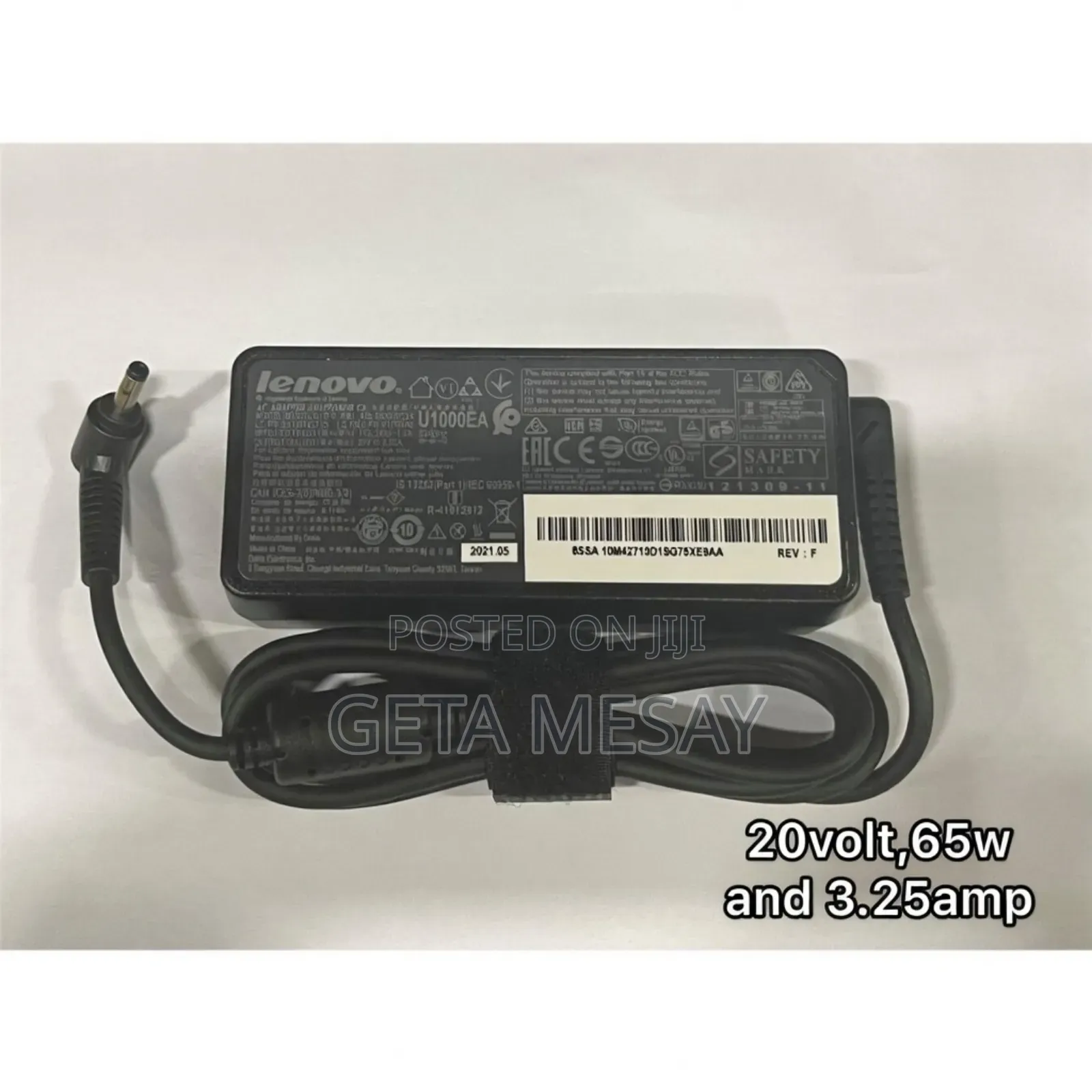 Lenovo 65w 20v Ac Adapter Charger (4.0 X 1.7mm)