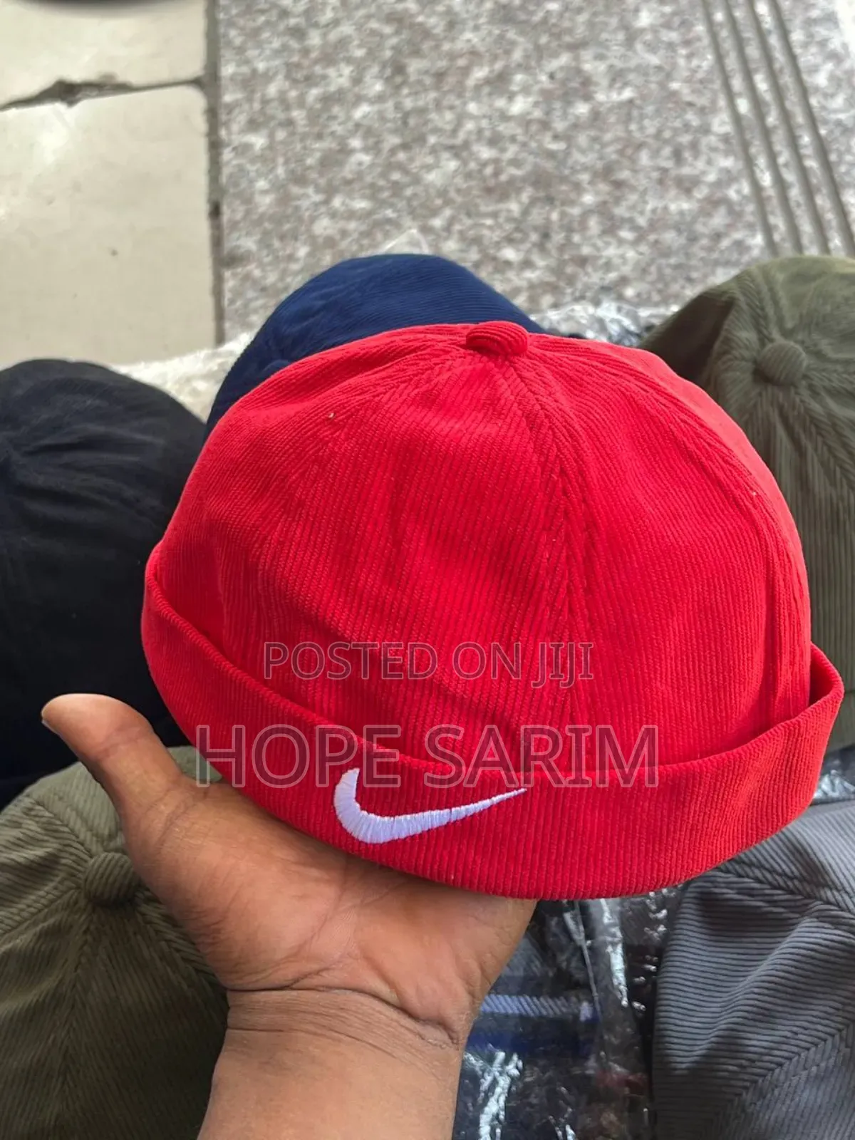 Corduroy Unisex Docker Hat