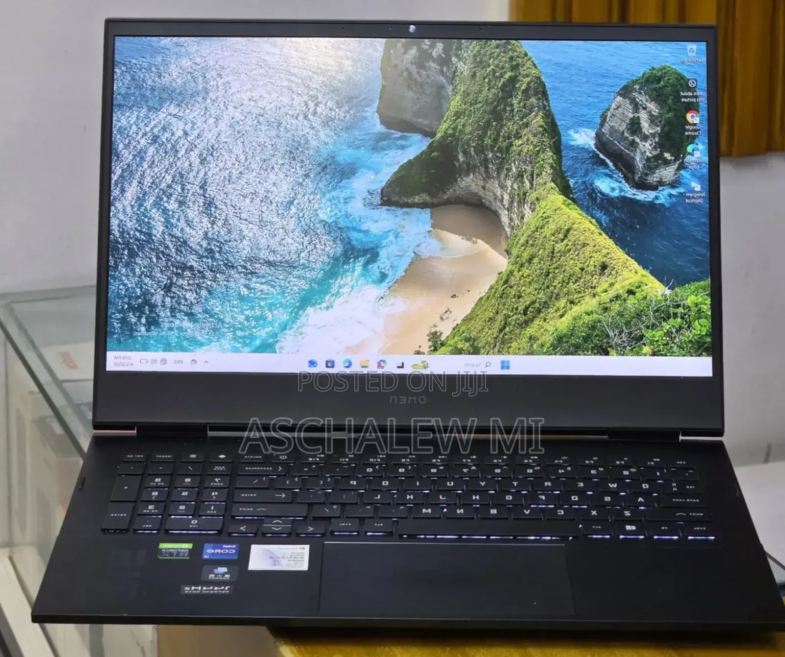 New Laptop HP Omen 15 16GB Intel Core i7 SSD 512GB