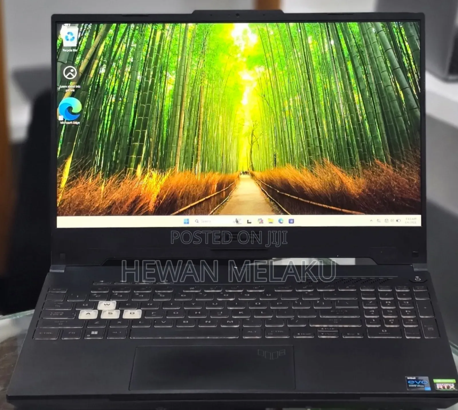 New Laptop Asus TUF Dash F15 16GB Intel Core i7 SSD 512GB