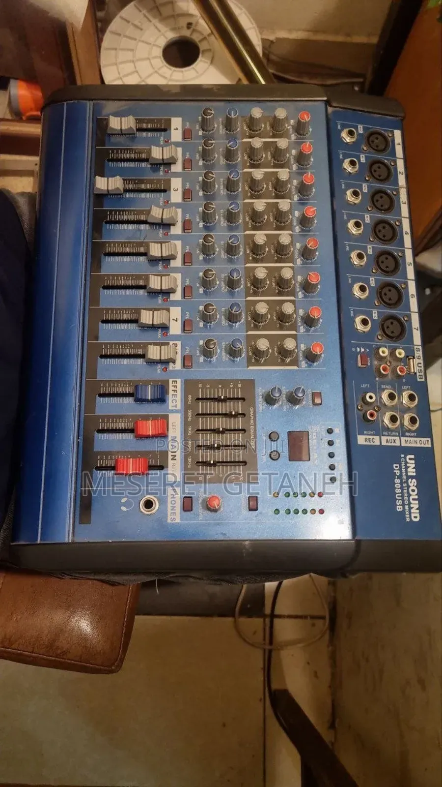 Uni Sound Channel Stereo Mixer