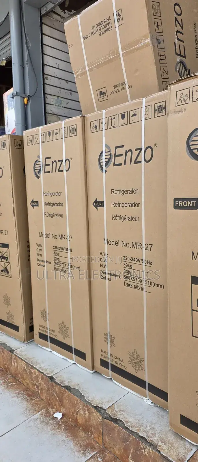 Enzo Brand Refrigerators, Specifically Model Mr 270, Featuring