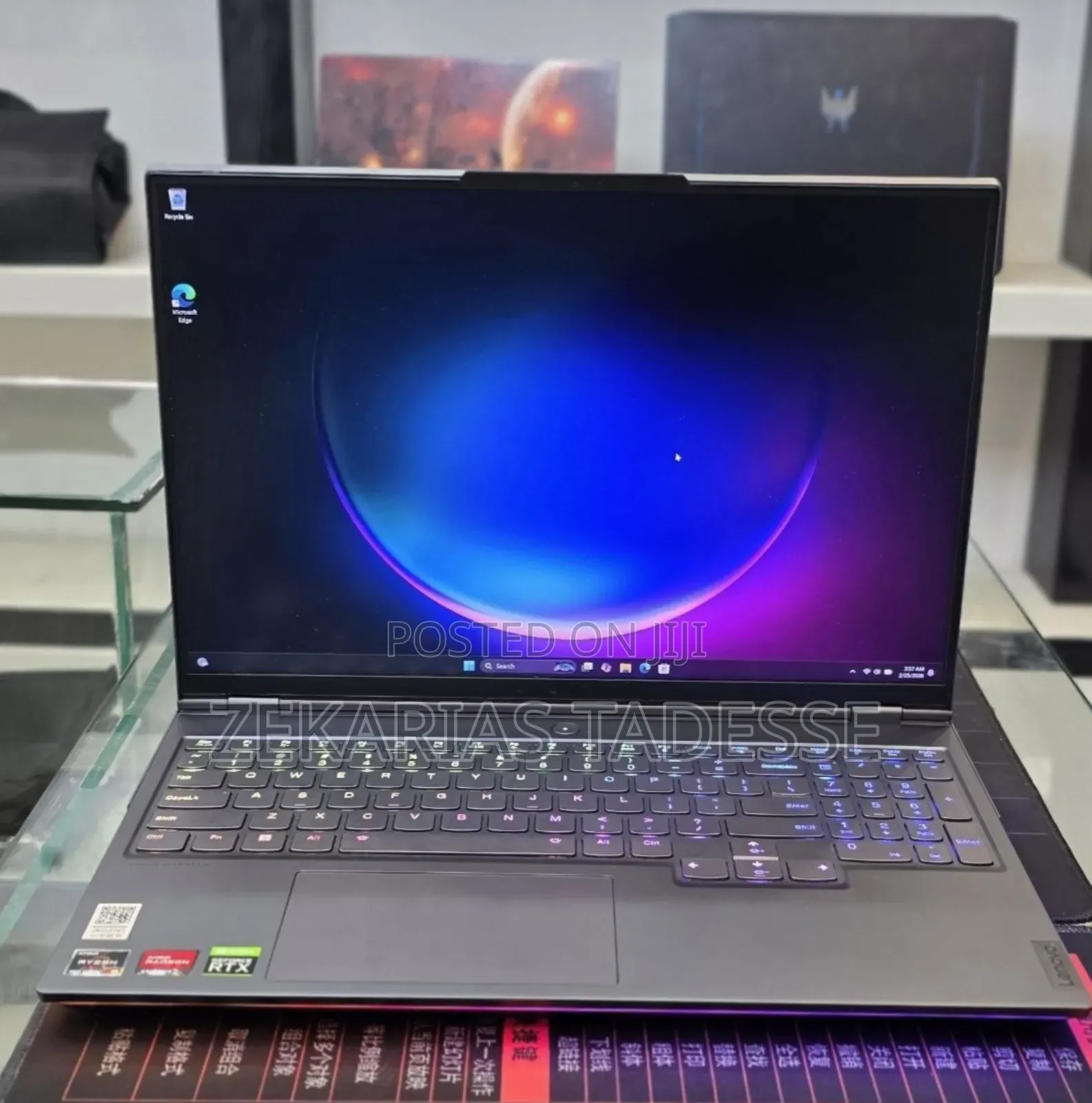 New Laptop Lenovo Legion 5 32GB AMD Ryzen 9 SSD 1T