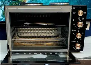 Lux Mini Oven With Two Hot Plates. Capacity: Typically Ranges