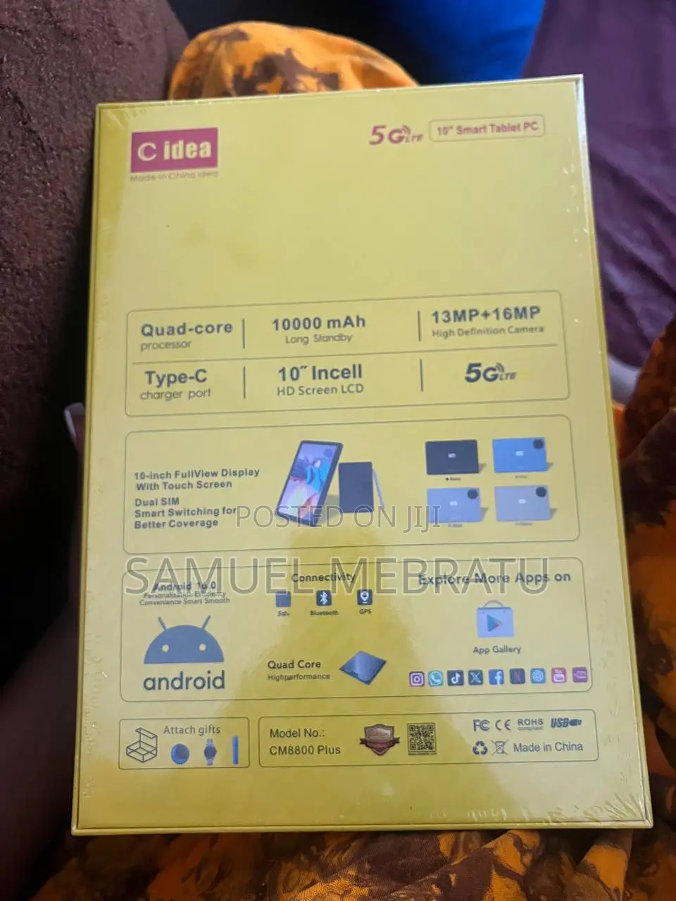 New C idea CM8800 Plus 1 TB Silver