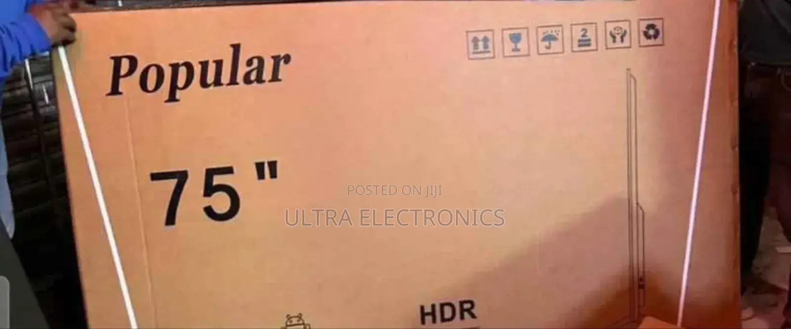 Popular 75-Inch Smart Television. Display Technology: The Tv F