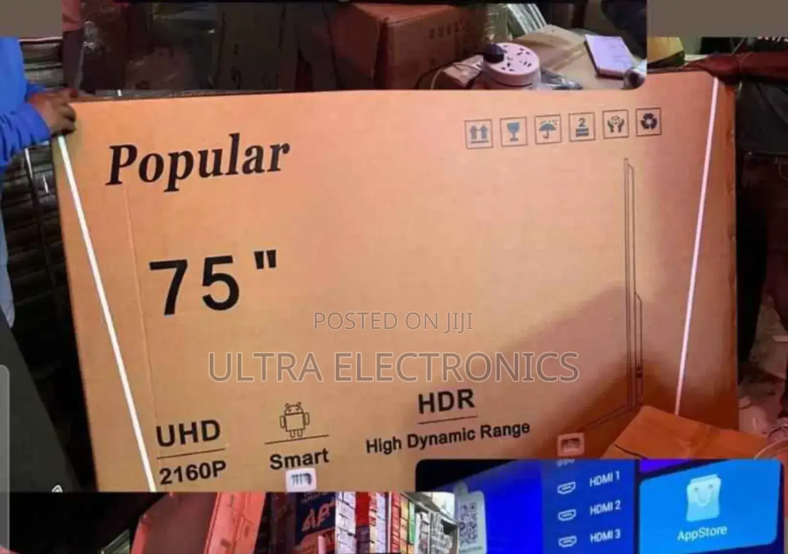 Popular 75-Inch Smart Television. Display Technology: The Tv F