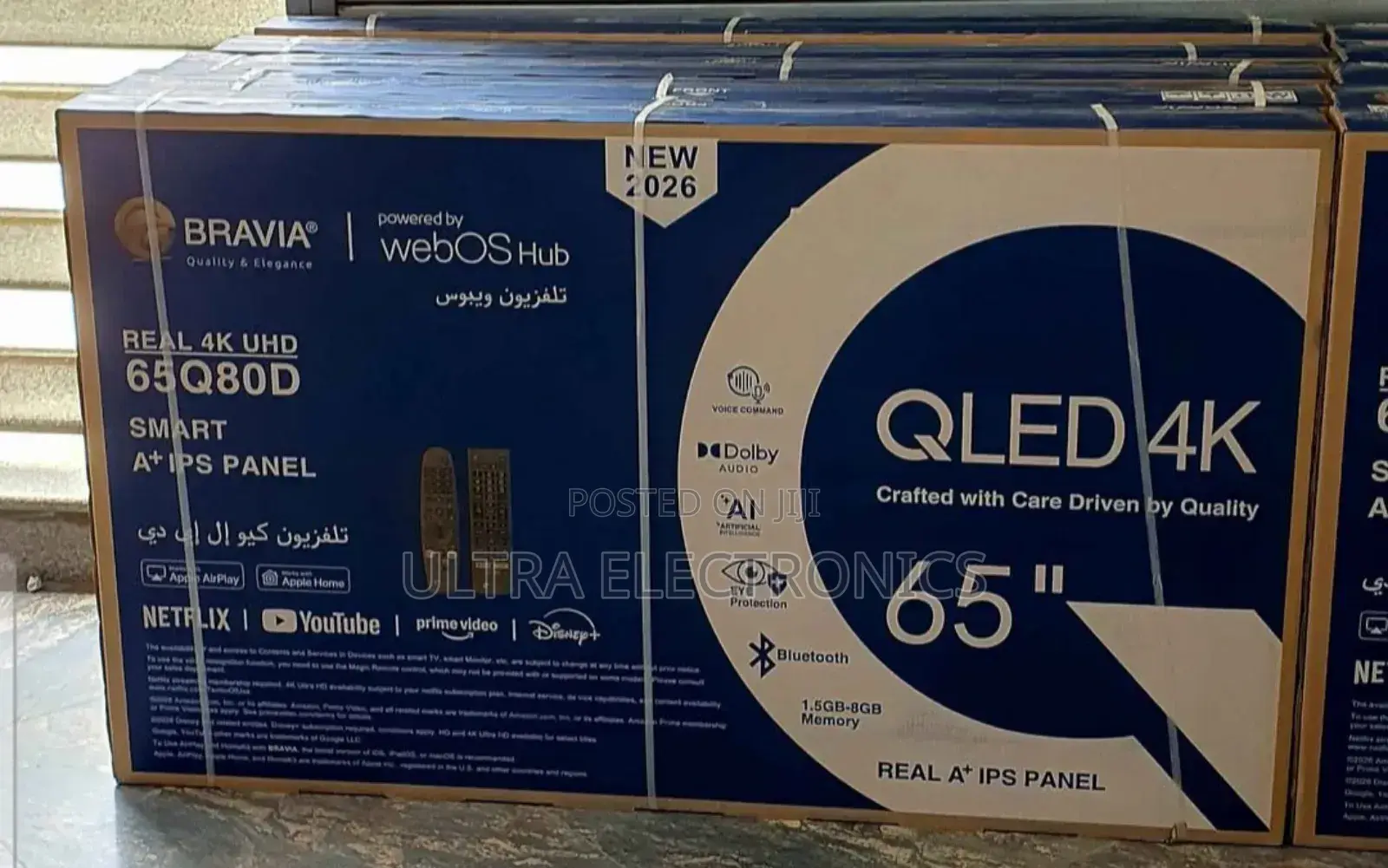 Bravia 65q80d Smart Qled Tv, Which Is Advertised as a Qled Tv