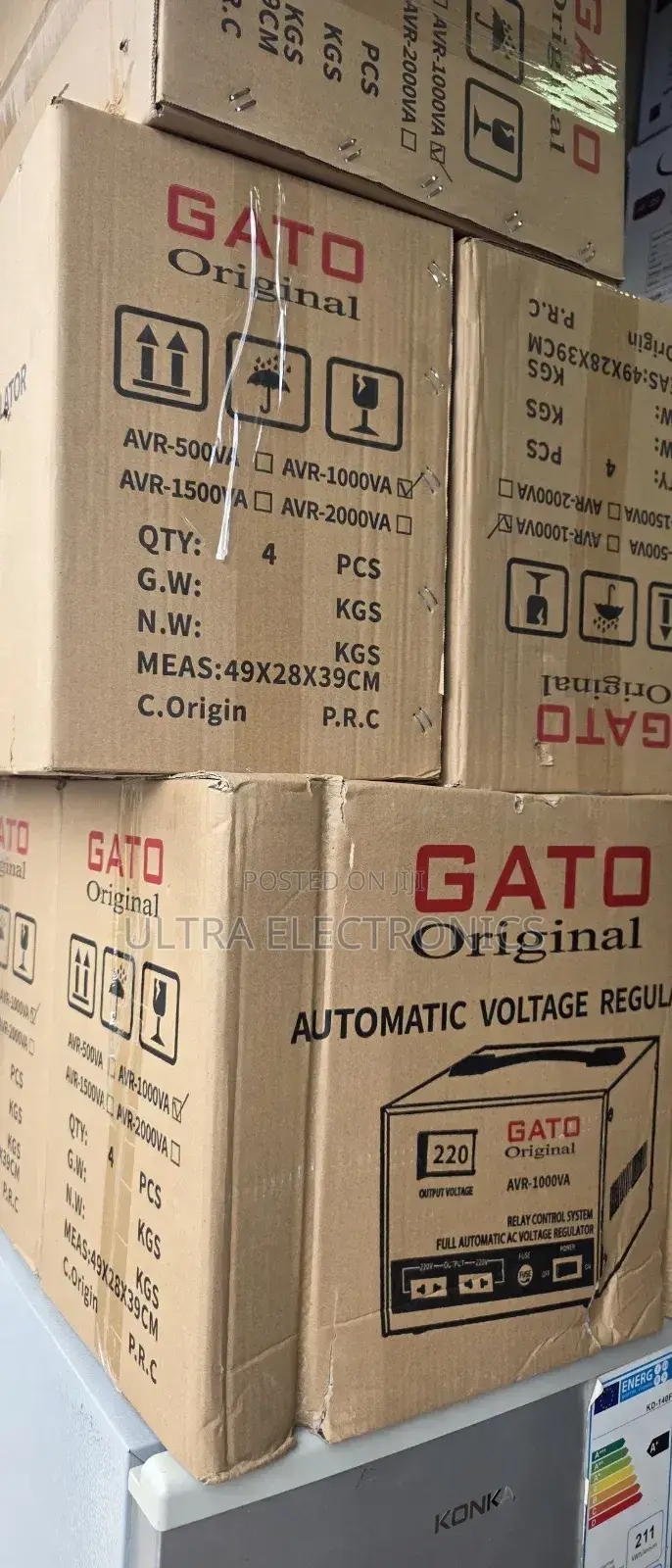 Gato Brand Automatic Voltage Regulators (Avrs).