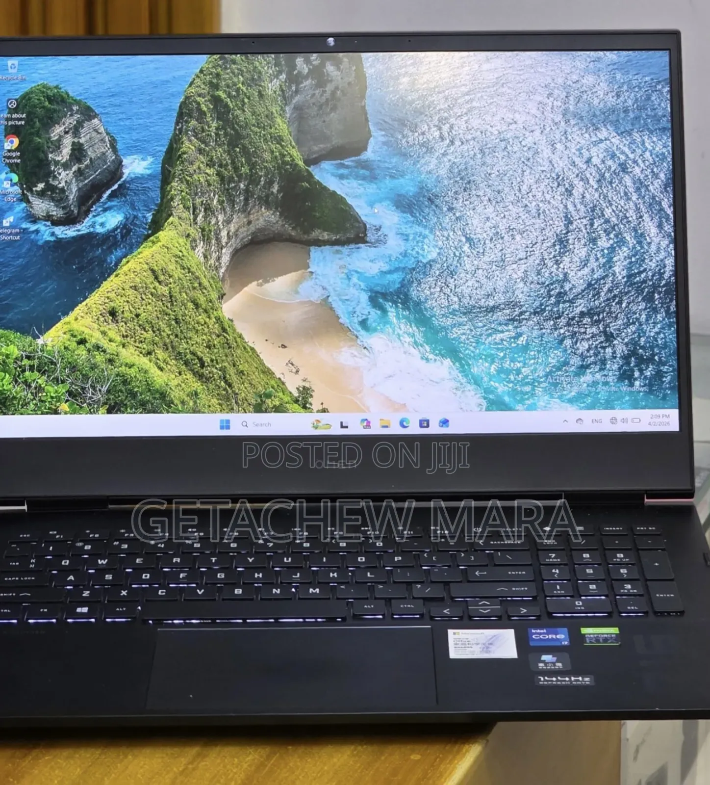 New Laptop HP Omen 16 16GB Intel Core i7 SSD 512GB
