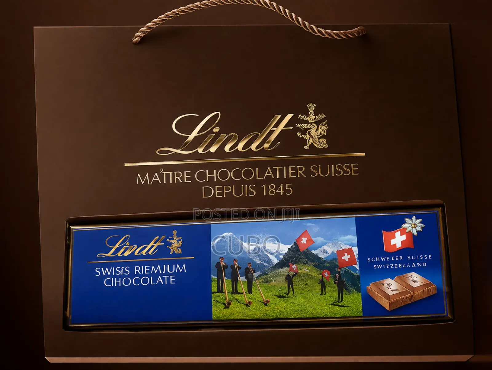 Luxury Swiss Premium Chocolate Gift Box – Lindt Assorted Chocolate Bar
