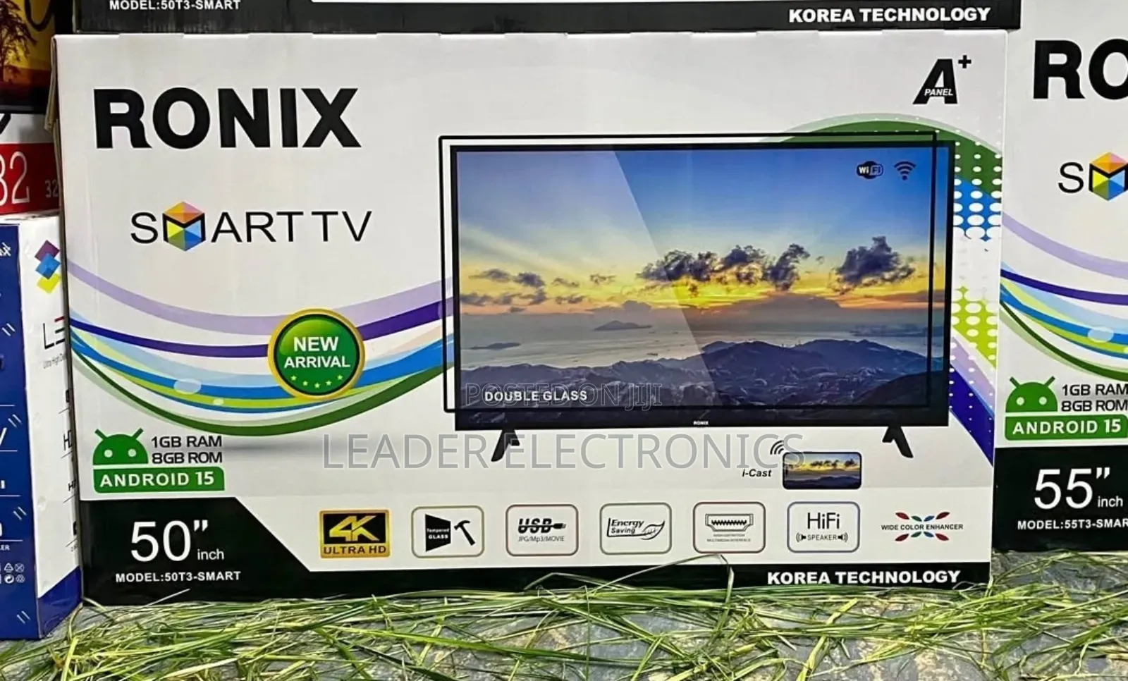 Ronix Tv 50" Smart Android Tv Korea Technology