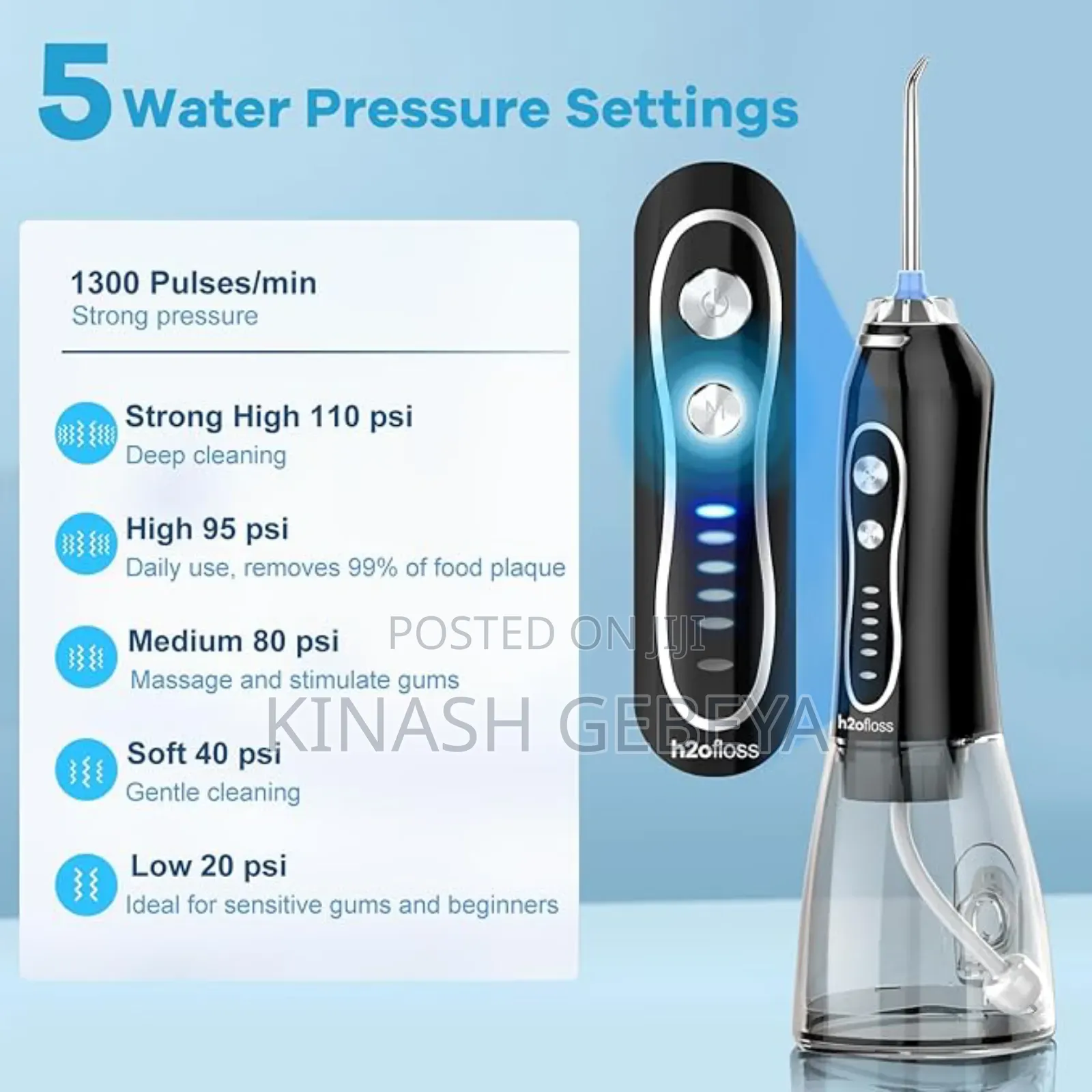 H20 High Quality Water Dental Flosser