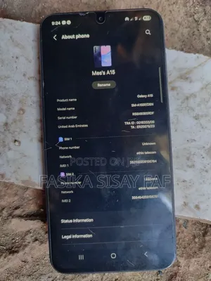 Samsung Galaxy A15 128 GB Blue