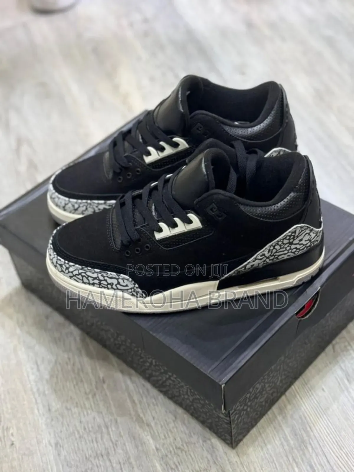 Jordan 3 Black Cat and Retro