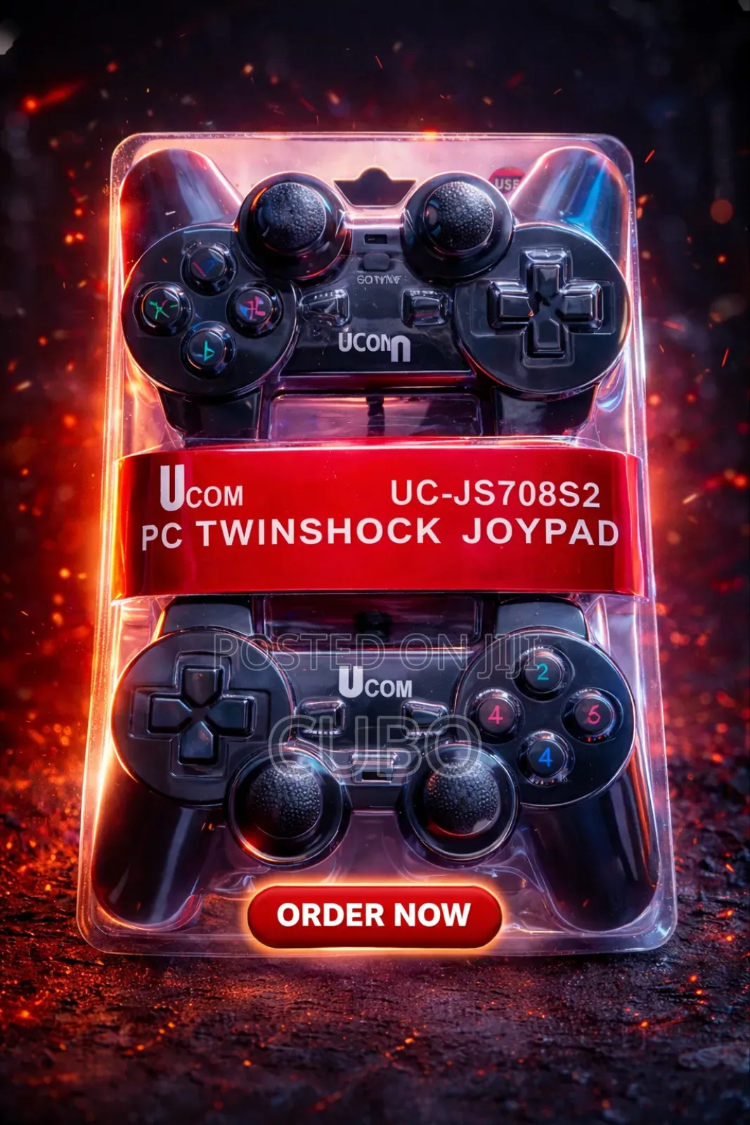 Ucom Twinshock Pc Game Controller – Dual Pack
