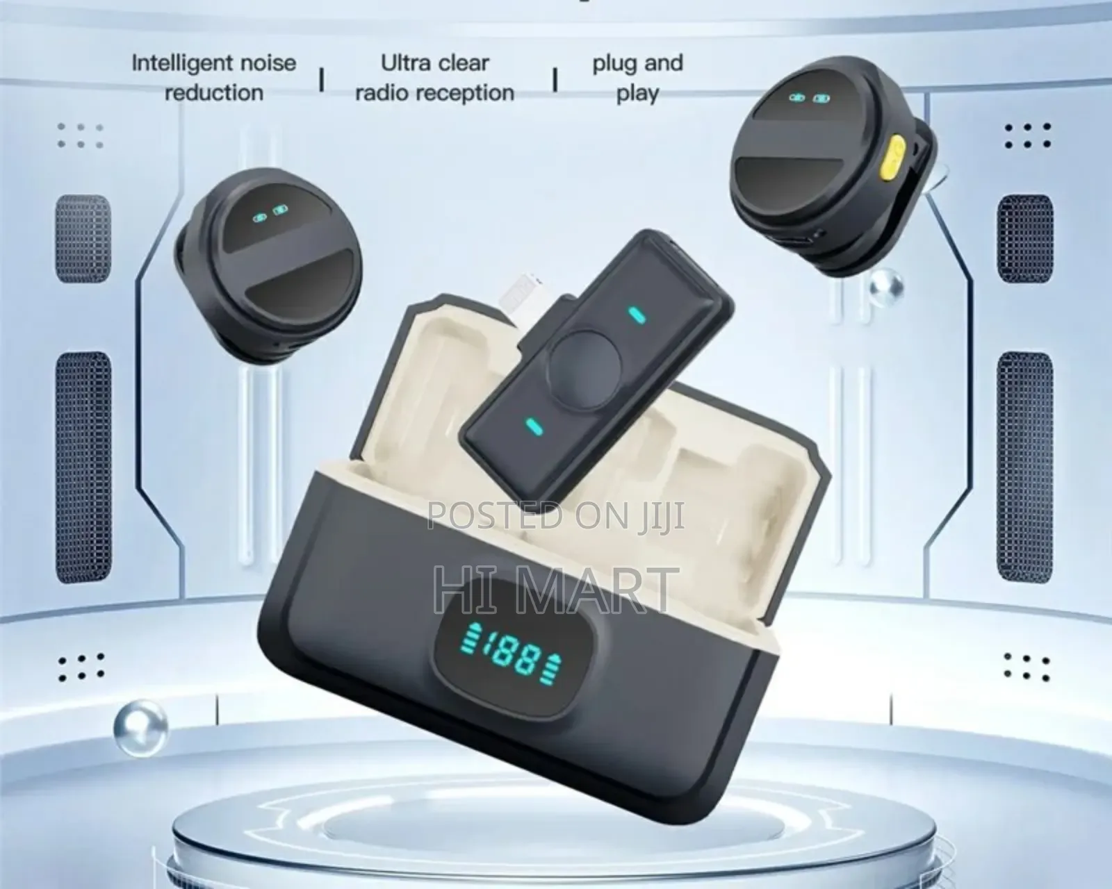 2in1 High Quality Wireless Microphone