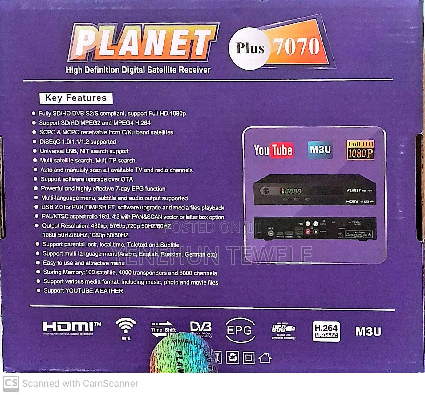 Planet Plus Reciever