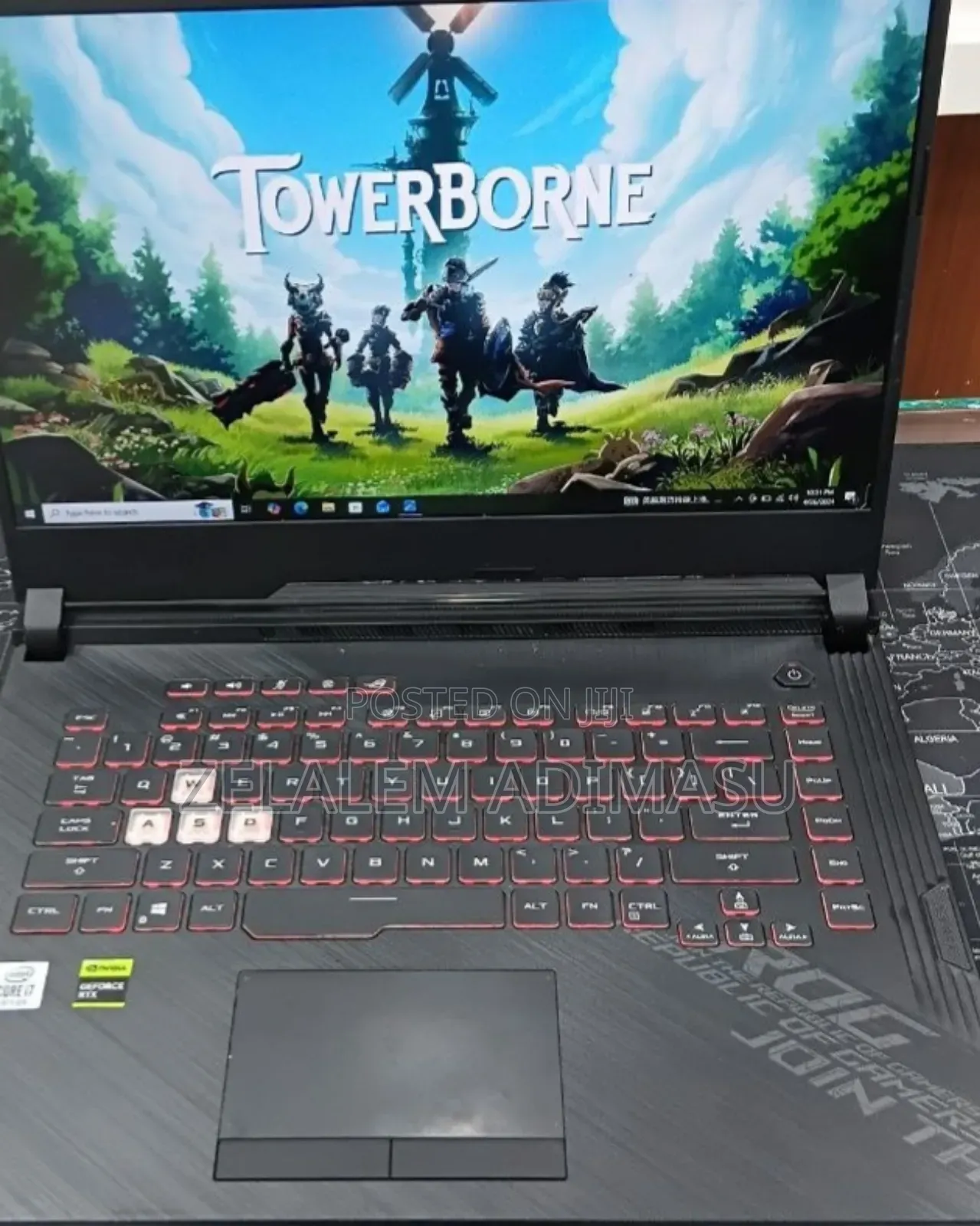 New Laptop Asus ROG Strix G15 16GB Intel Core i7 SSD 1T